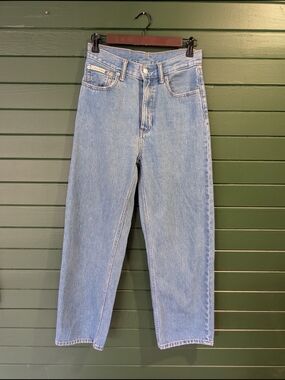Calvin Klein Light Blue Barrel Jeans